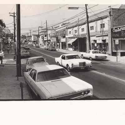 View of Main Street Looking Up from Ferry Street
