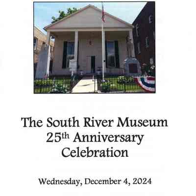 The South River Museum 25th Anniversary Celebration, December 4, 2024