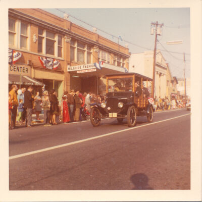 Grand Marshal Car in the Parade for South River's 250th Anniversary