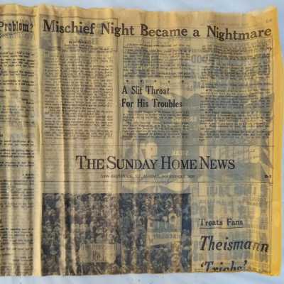 Sunday Home News Page, November 1, 1970