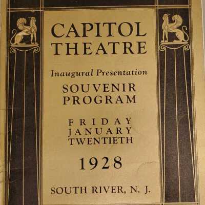 Capitol Theatre Inaugural Presentation, Souvenir Program