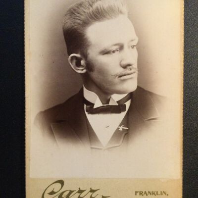 Portrait of Unknown Man, 1891