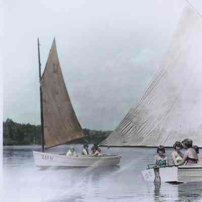 Hill Camp Sailboats on Silver Lake