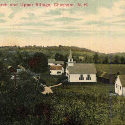 Baptist Church and Upper Village, Chesham, N. H.
