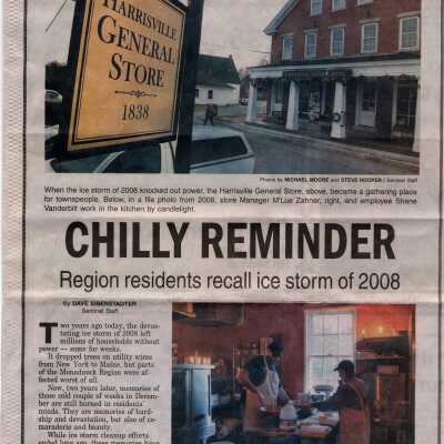 Chilly Reminder: Region residents recall ice strom of 2008