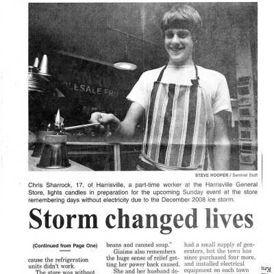 Chilly Reminder: Region residents recall ice strom of 2008