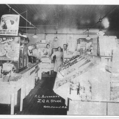 Interior of Alexander Store