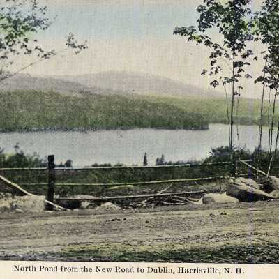 North Pond from the New Road to Dublin, Harrisville, N.H.