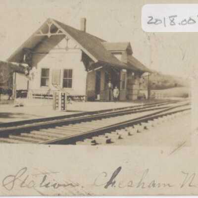 Chesham depot, 1911