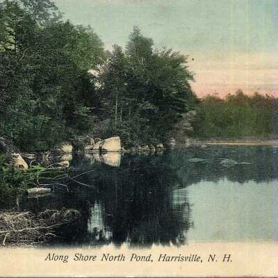 North Pond/Lake Skatutakee shoreline