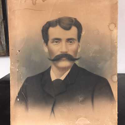 Portrait, unknown man