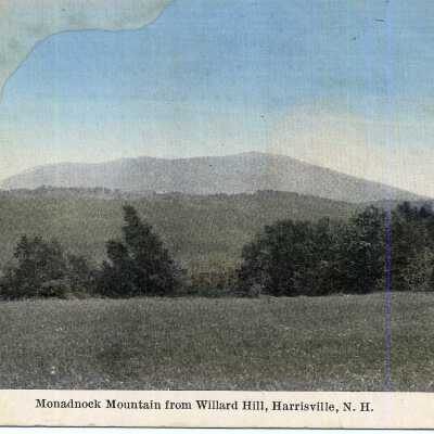 Monadnock Mountain from Willard Hill, Harrisville, N.H.