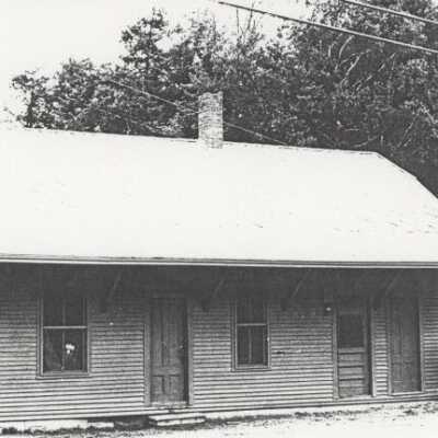 Harrisville railroad station HVD-001