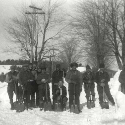 Road Shoveling Crew