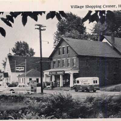Harrisville "Super Market" (General Store) vicinity postcard