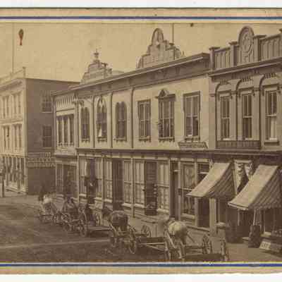 Water Street, Eastport, Maine | Davis Loring, Photographer | c.1865