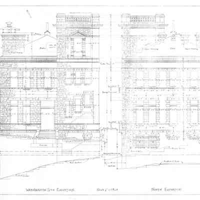 U.S. Custom House & Post Office | Eastport, Maine | Drawing No. 5