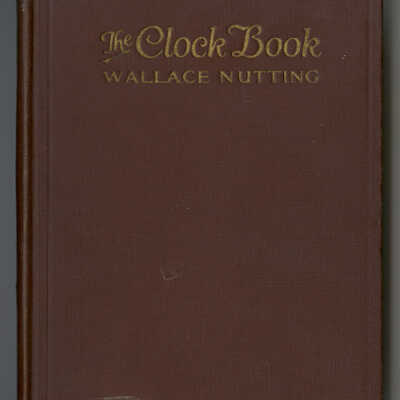 The Clock Book | Wallace Nutting