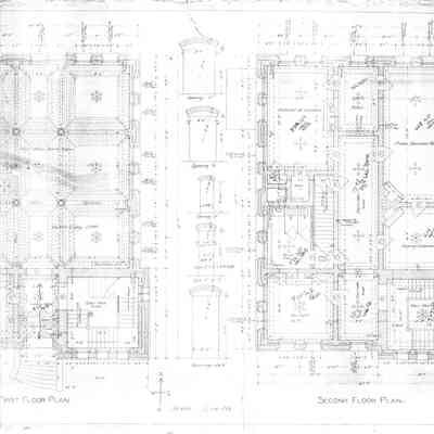 U.S. Custom House & Post Office | Eastport, Maine | Drawing No. 3