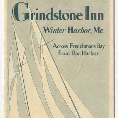 Grindstone Inn | Winter Harbor, Maine | Brochure | 1929