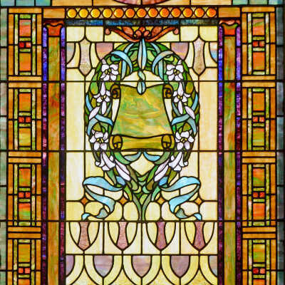 Stained Glass Window, North Church, Eastport Maine | Spence, Bell & Company, Boston | 1916-1917