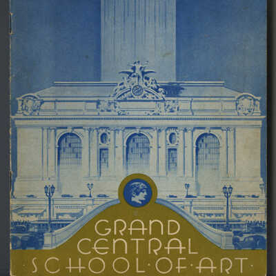 Grand Central School of Art | Grand Central Terminal, New York City | School Catalogue | 1936 - 1937