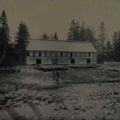 Bailey's Mistake Herring Smokehouse | Trescott, Maine | Tintype Photograph by John DiMartino | 2024