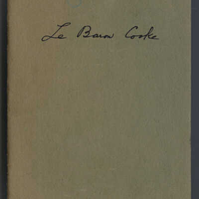 Le Baron Cooke | An Appreciation | Harley Perkins