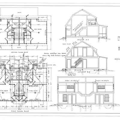 Passamaquoddy Bay Tidal Power Development | Temporary Buildings | Type D-D | Q-A 20/14