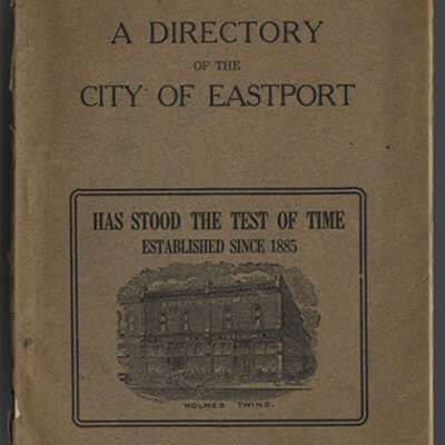 A Directory of the City of Eastport | 1920