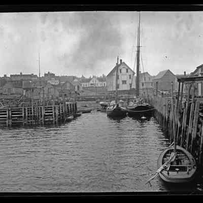 Grand Manan - 50 | Original ID: IV 44, "Pier and boats, N. Head"