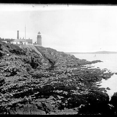 Lubec Glass Plate Negative 9