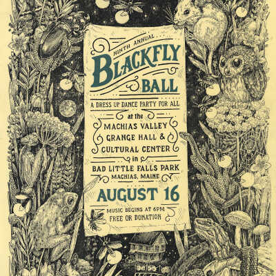 Blackfly Ball 2014 [Poster] | Beehive Design Collective