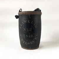Leather Fire Buck | Franklin No. 2 Fire Company, Eastport, Maine, 1821 | T. Pilsbury