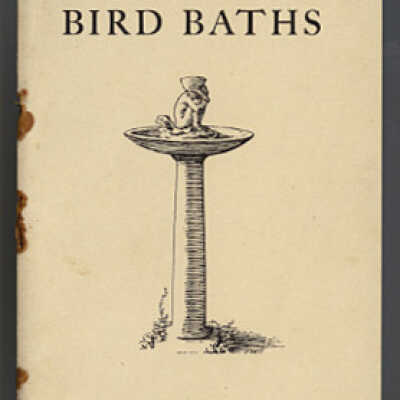 Bird Baths | E.E. Soderholtz, West Gouldsboro, Maine | Sales Catalogue