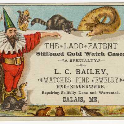 L.C. Bailey | Calais, Maine | Trade Card