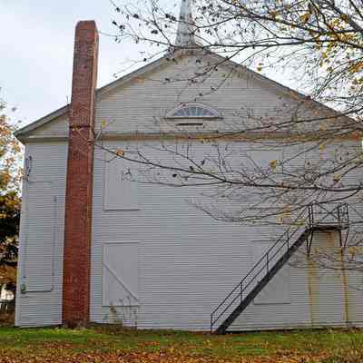 Rear of Congregational church building, c.2015.