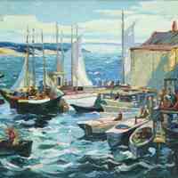 George Pearse Ennis (1884-1936) | North Harbor | c.1930
