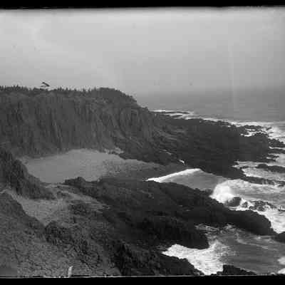 Grand Manan - 28 | Original ID: IV 29, "Cliffs + surf, So. Head"
