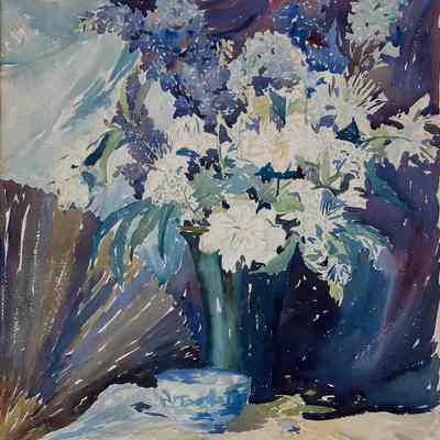 Still Life, Flowers | George Pearse Ennis | Watercolor