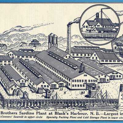 Connors Brothers Sardine Plant at Blacks Harbour, New Brunswick | Largest in the World