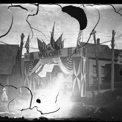 Lubec Glass Plate Negative 10