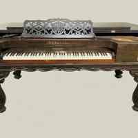 W.H. Jewett & Company, Boston, Massachusetts | Square Grand Piano | c.1880s | Hayden House, 17 Boynton Street, Eastport, Maine