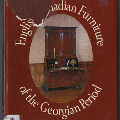 English Canadian Furniture of the Georgian Period | Donald Blake Webster