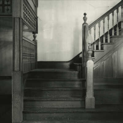 Staircase, Capen House, 16 Key Street, Eastport, Maine | Thaddeus Holownia | 2015