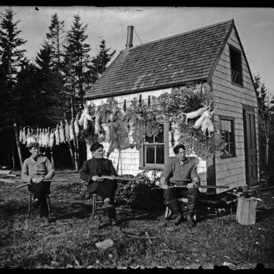 Lubec Glass Plate Negative 59