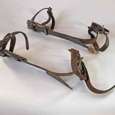 Tree Climbing Boots | David Moses Bridges | Passamaquoddy