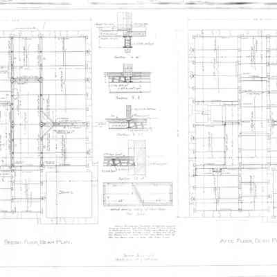 U.S. Custom House & Post Office | Eastport, Maine | Drawing No. 12