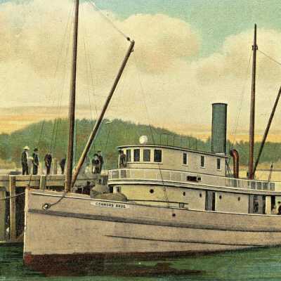 Connors Brothers Steamship, Blacks Harbour, New Brunswick | Postcard