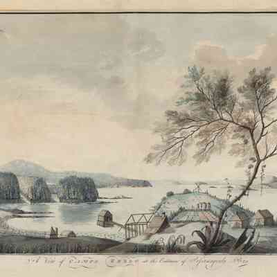 A View of Campo Bello at the Entrance of Passamaquoddy Bay | Des Barres, Joseph F. W. (Joseph Frederick Wallet), 1722-1824 | 1780
